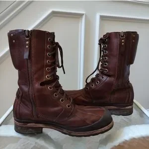 UGG | Shoes | Rare Ugg Reese Moto Boots Waterproof Mens 9  display picture 2